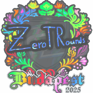 Sticker | ztr (Holo) | Budapest 2025