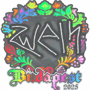 Sticker | zweih (Holo) | Budapest 2025