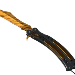 ★ StatTrak™ Butterfly Knife | Tiger Tooth (Minimal Wear)