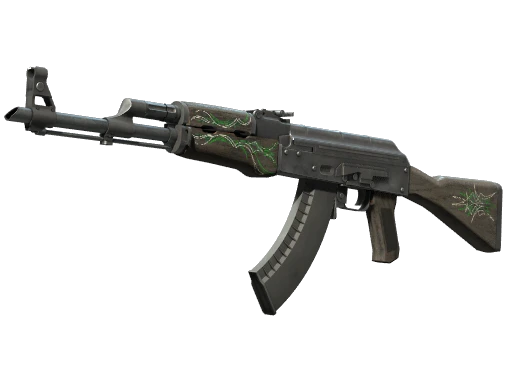 AK-47 | Emerald Pinstripe (Battle-Scarred)