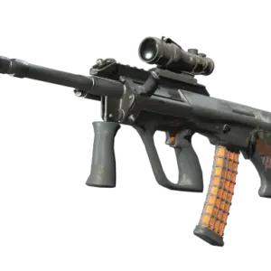 AUG | Amber Slipstream (Battle-Scarred)