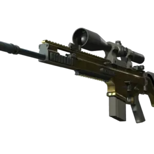 SCAR-20 | Brass (Battle-Scarred)