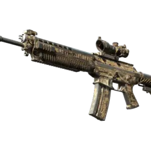 SG 553 | Bleached (Battle-Scarred)