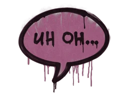 Sealed Graffiti | Uh Oh (Princess Pink)