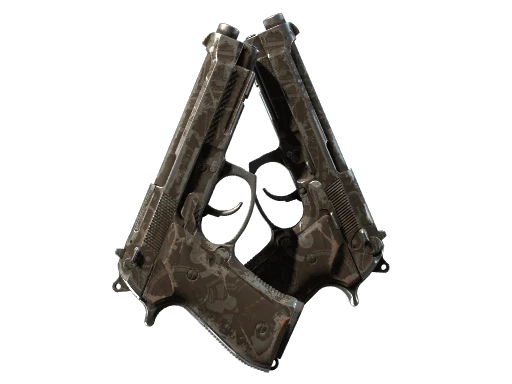 Souvenir Dual Berettas | Oil Change (Field-Tested)