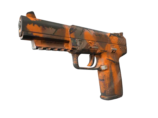 Souvenir Five-SeveN | Orange Peel (Well-Worn)