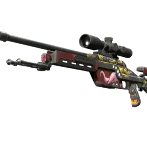 StatTrak™ SSG 08 | Bloodshot (Battle-Scarred)