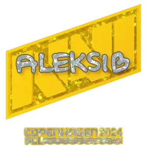 Sticker | Aleksib (Glitter) | Copenhagen 2024