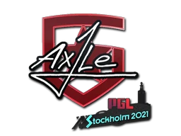 Sticker | Ax1Le | Stockholm 2021