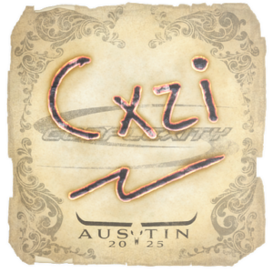 Sticker | Cxzi | Austin 2025