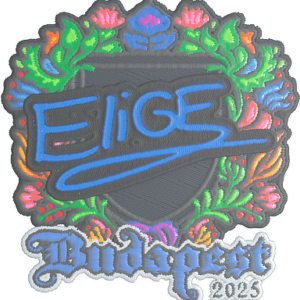 Sticker | EliGE (Embroidered) | Budapest 2025