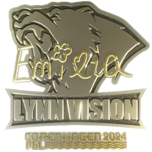 Sticker | EmiliaQAQ (Gold) | Copenhagen 2024