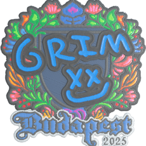 Sticker | Grim (Embroidered) | Budapest 2025