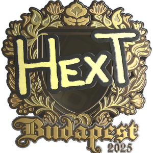 Sticker | HexT (Gold) | Budapest 2025