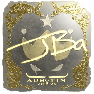 Sticker | JBa (Gold) | Austin 2025