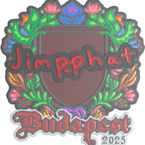 Sticker | Jimpphat (Embroidered) | Budapest 2025