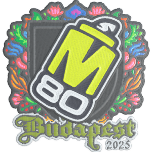 Sticker | M80 (Embroidered) | Budapest 2025