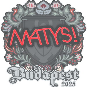 Sticker | MATYS | Budapest 2025