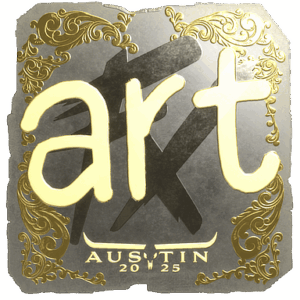 Sticker | arT (Gold) | Austin 2025