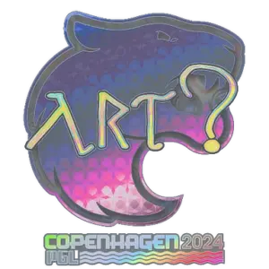 Sticker | arT (Holo) | Copenhagen 2024