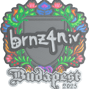 Sticker | brnz4n (Embroidered) | Budapest 2025