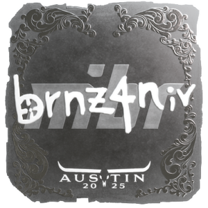 Sticker | brnz4n (Foil) | Austin 2025