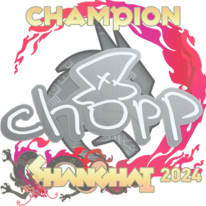 Sticker | chopper (Champion) | Shanghai 2024