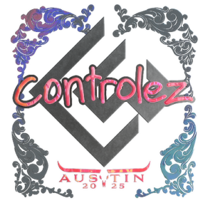 Sticker | controlez (Holo) | Austin 2025
