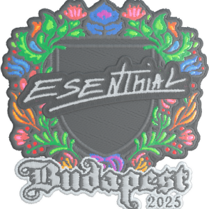 Sticker | esenthial (Embroidered) | Budapest 2025