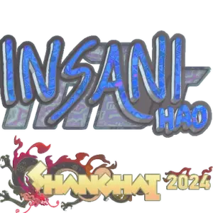 Sticker | insani (Holo) | Shanghai 2024