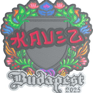 Sticker | kauez (Embroidered) | Budapest 2025