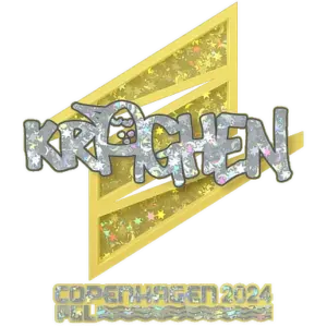 Sticker | kraghen (Glitter) | Copenhagen 2024