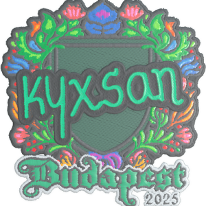 Sticker | kyxsan (Embroidered) | Budapest 2025
