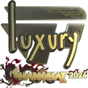 Sticker | lux (Gold) | Shanghai 2024