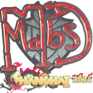Sticker | malbsMd (Glitter) | Shanghai 2024