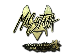 Sticker | misutaaa (Gold) | Antwerp 2022