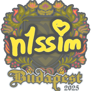 Sticker | n1ssim | Budapest 2025