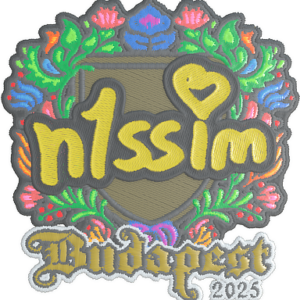 Sticker | n1ssim (Embroidered) | Budapest 2025