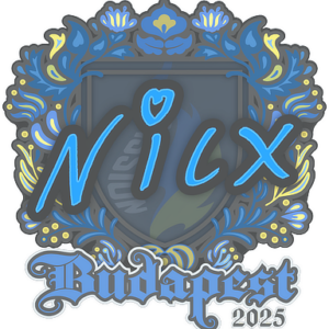 Sticker | nicx | Budapest 2025