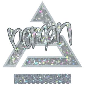 Sticker | roman (Glitter) | Copenhagen 2024