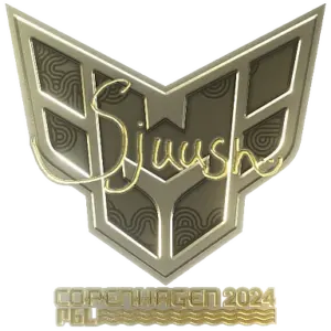 Sticker | sjuush (Gold) | Copenhagen 2024