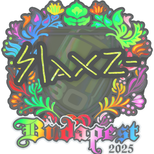 Sticker | slaxz- (Holo) | Budapest 2025