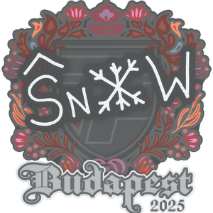 Sticker | snow | Budapest 2025