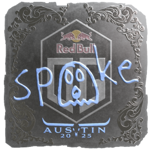 Sticker | spooke (Foil) | Austin 2025