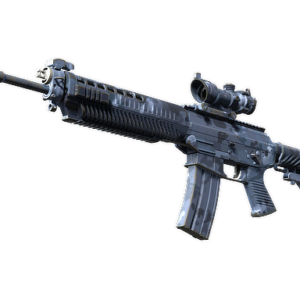 SG 553 | Night Camo (Well-Worn)