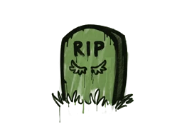 Sealed Graffiti | Tombstone (Battle Green)