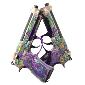 StatTrak™ Dual Berettas | Flora Carnivora (Factory New)