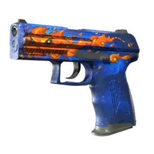 StatTrak™ P2000 | Fire Elemental (Battle-Scarred)