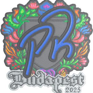 Sticker | PR (Embroidered) | Budapest 2025