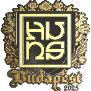 Sticker | The Huns (Gold) | Budapest 2025